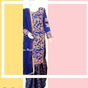Pakistani Dress Gharara Kameez Suit Eid Dress Wedding Party